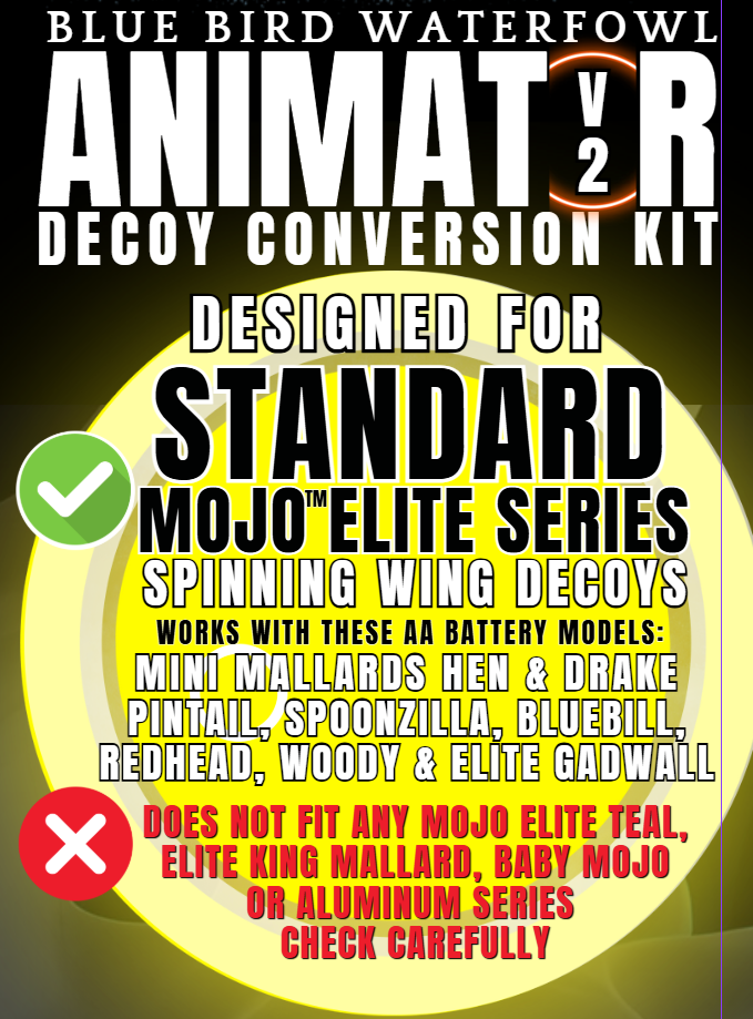 Mojo Elite Series Animator V2 - Enhanced Motion Decoy - Korvel