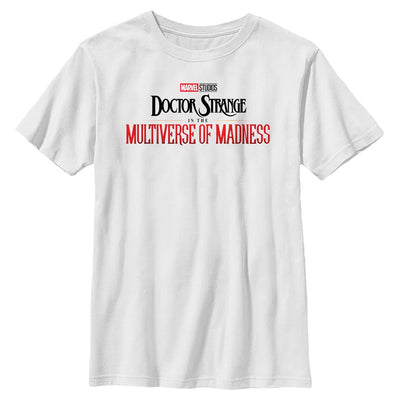 Boy's Marvel Doctor Strange Main Logo T-Shirt