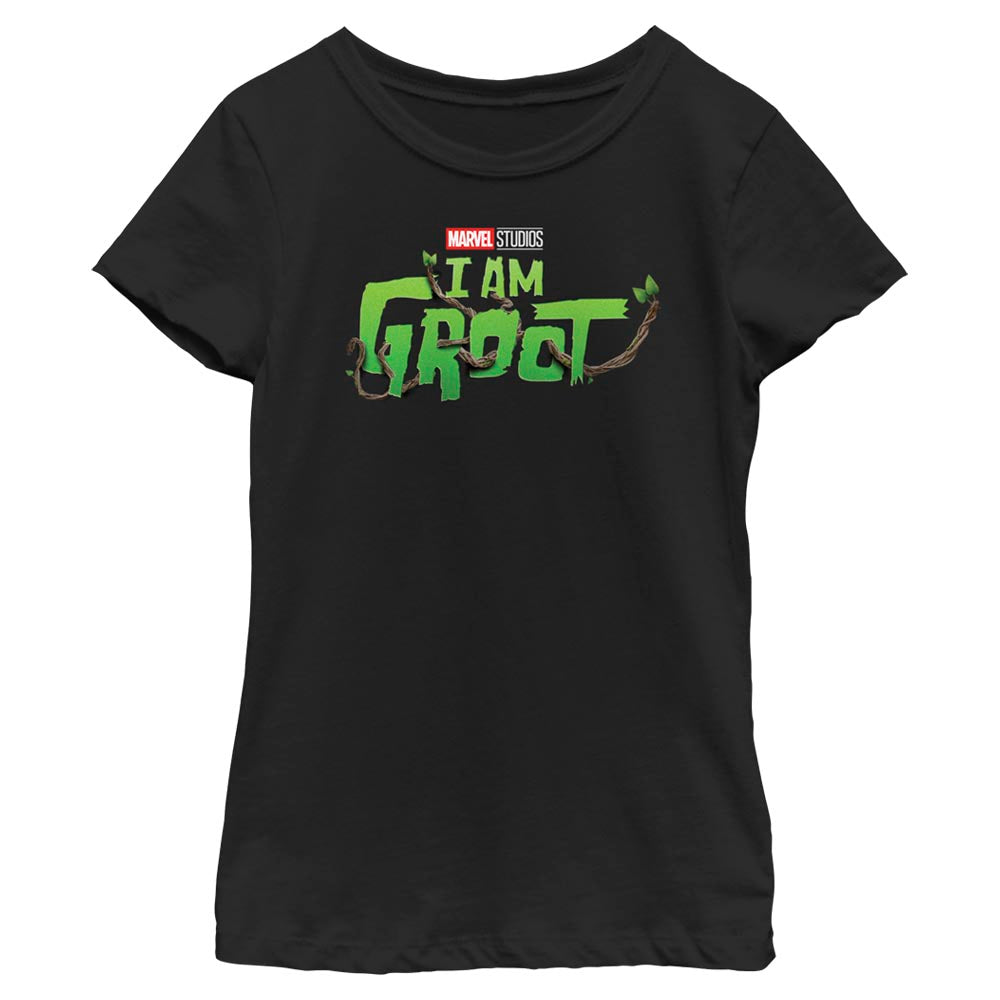 Camiseta con el logo principal de Groot de Marvel para niñas