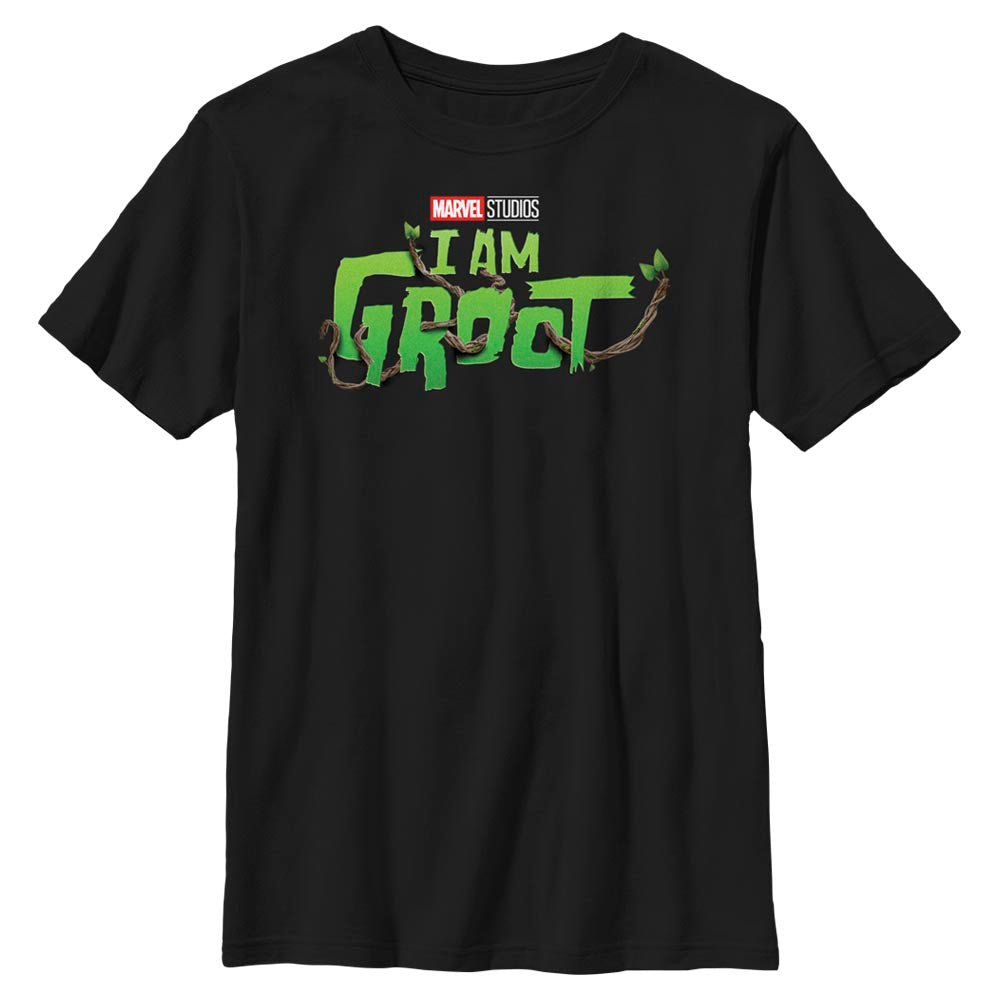T-shirt à logo principal Groot pour garçon