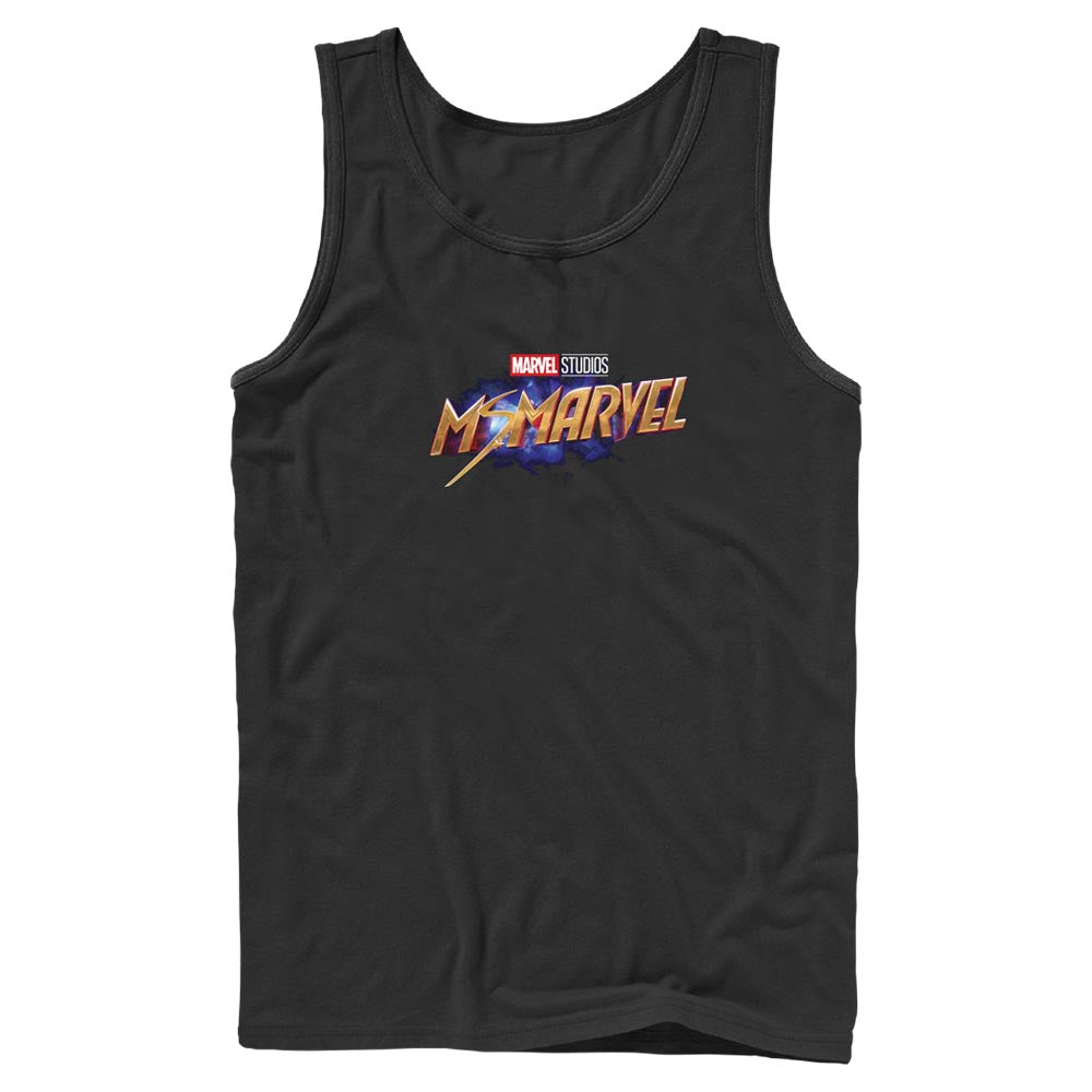 Camiseta sin mangas Marvel Ms Logo para hombres