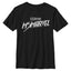Camiseta Negra y Blanca de Marvel para Niños
