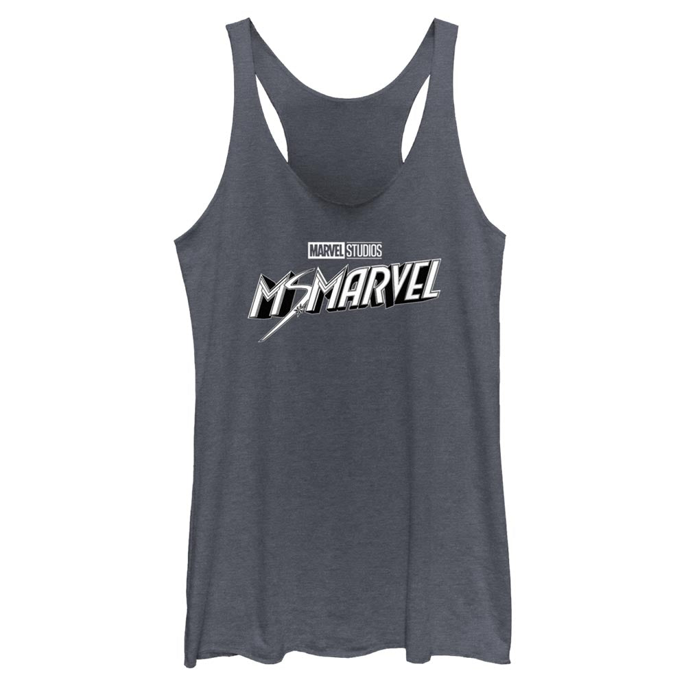 Camiseta sin mangas Marvel en blanco y negro para jóvenes