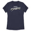 Camiseta Negra y Blanca de Marvel para Mujeres