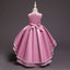 Vestidos de Cola de Princesa para Pequeñas Reinas