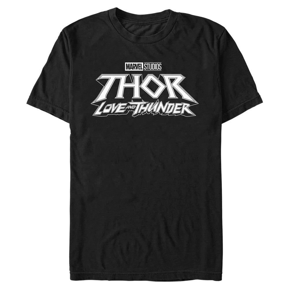 Camiseta de Logo Negra de Marvel para Hombre