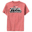 Boy's Marvel Black Logo T-Shirt