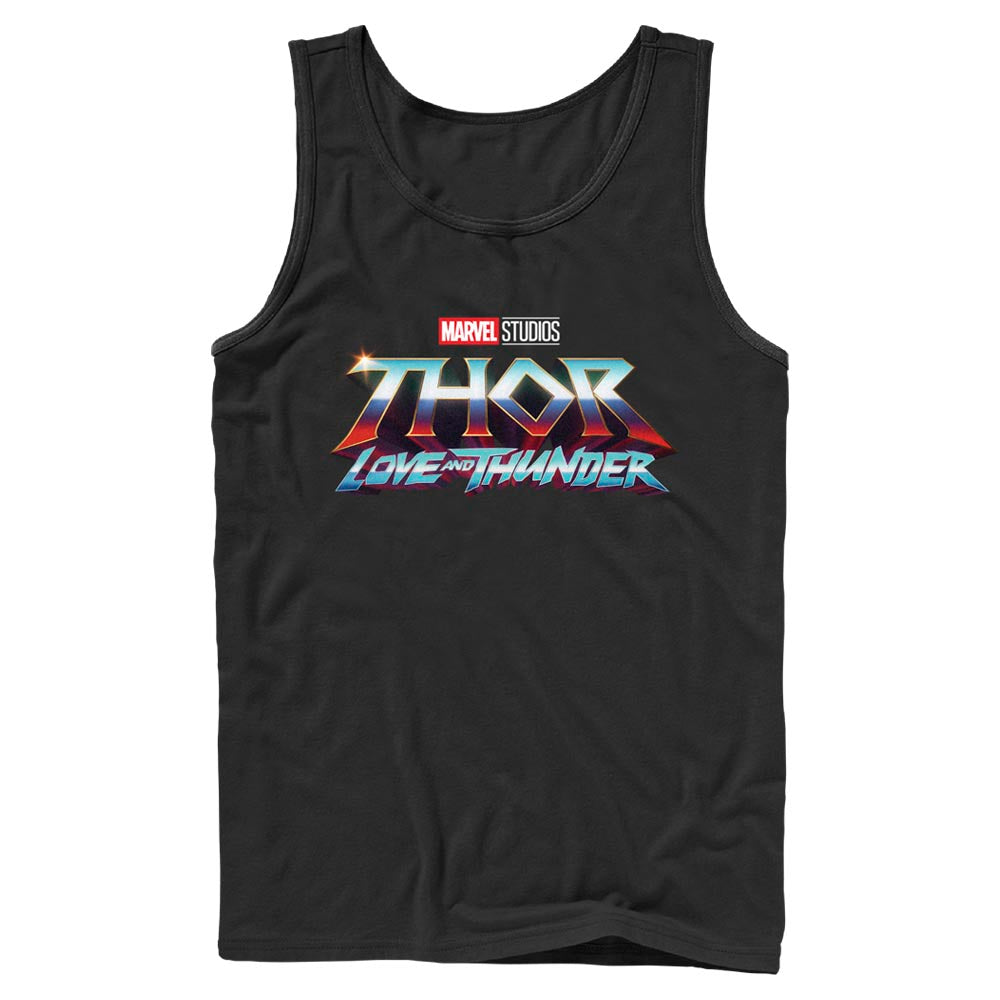 Camiseta sin mangas con logo Thunder de Marvel para hombres