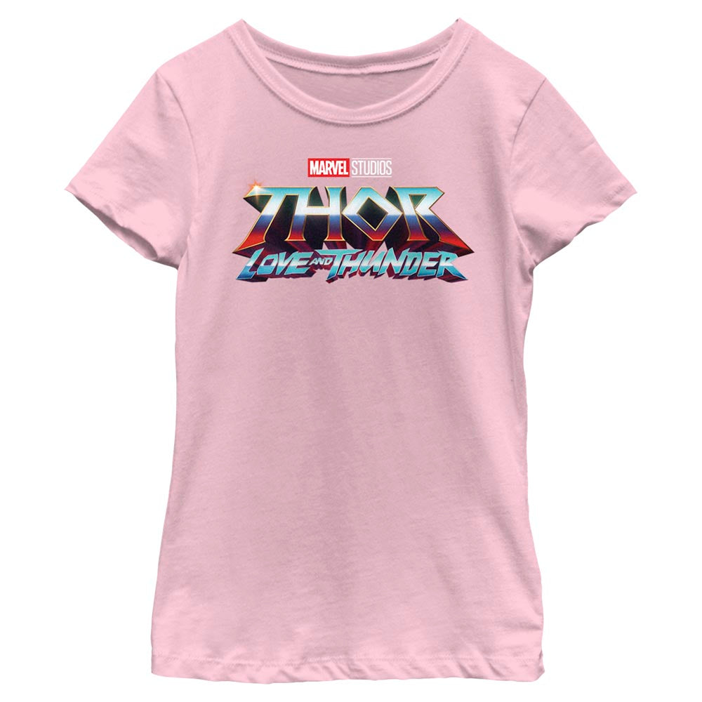 Camiseta con logo Thunder de Marvel para niñas