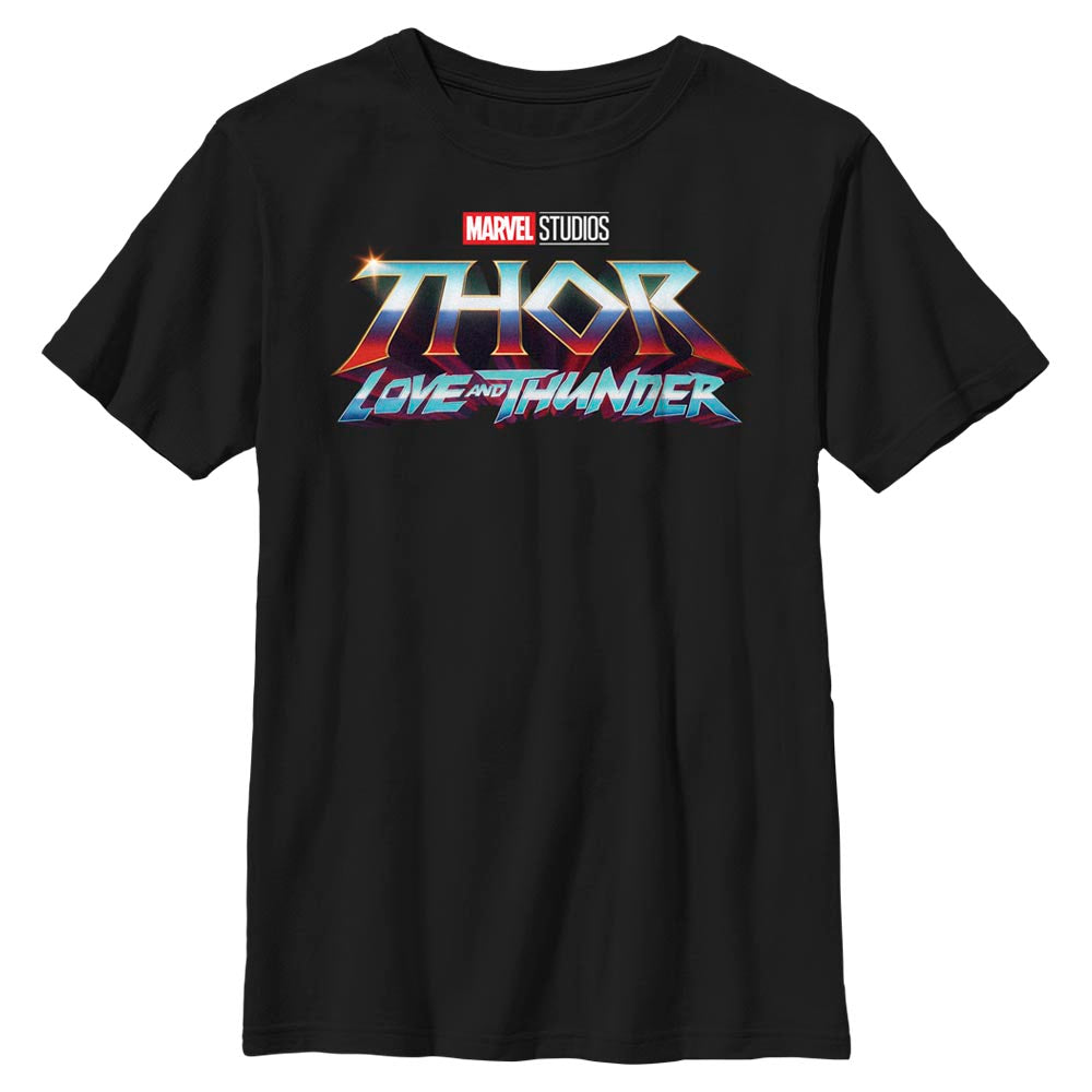 T-shirt logo Thunder Marvel pour garçon