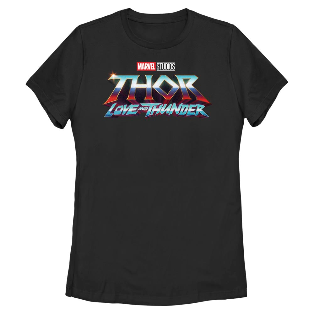 Camiseta de Logo Thunder de Marvel para Mujeres