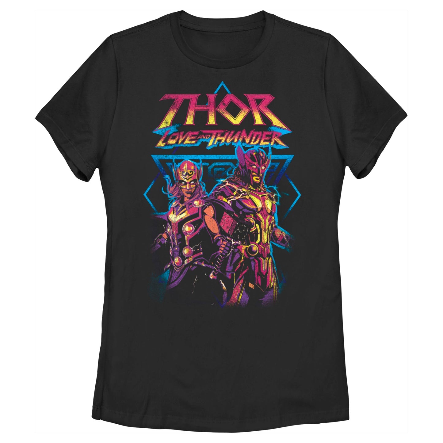 Camiseta Thunder Grunge de Marvel para Mujeres