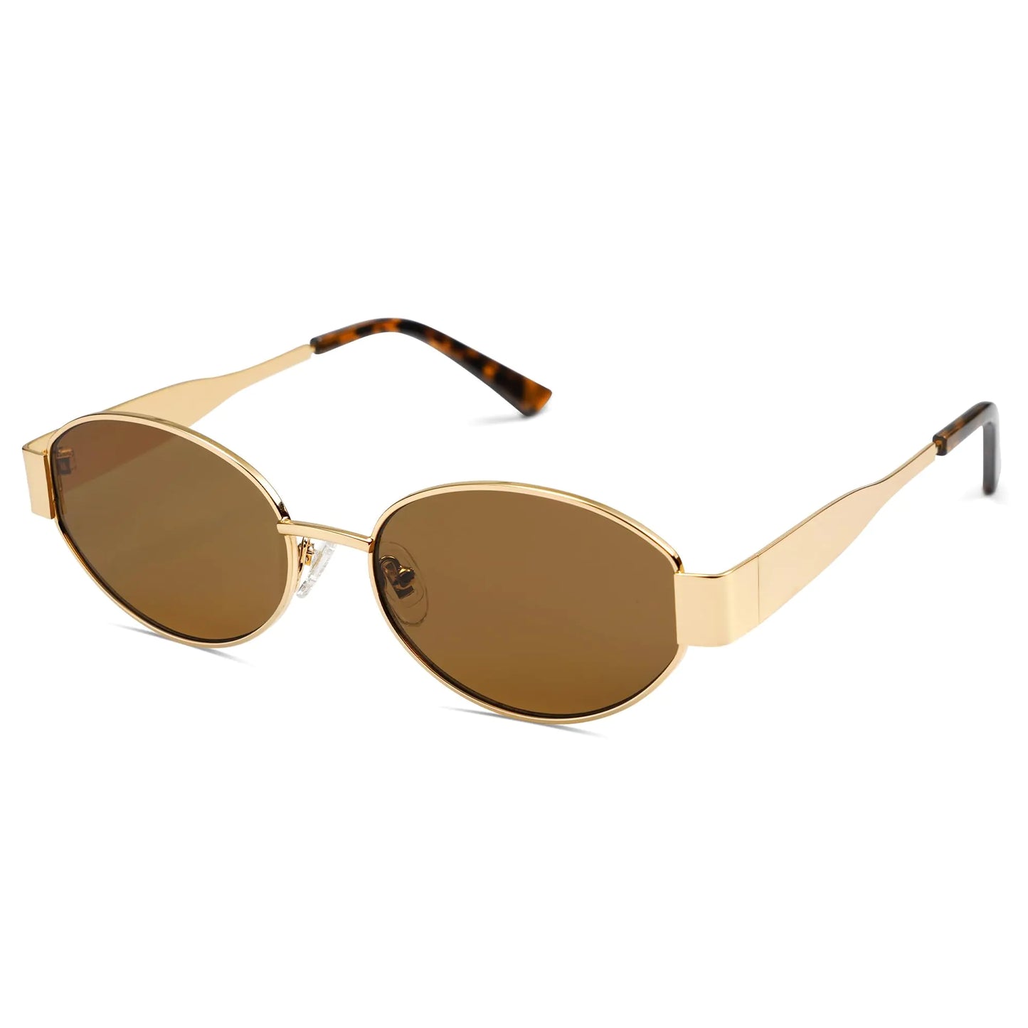Lunettes de soleil ovales rétro SOJOS - Protection classique UV400