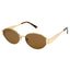 Lunettes de soleil ovales rétro SOJOS - Protection classique UV400