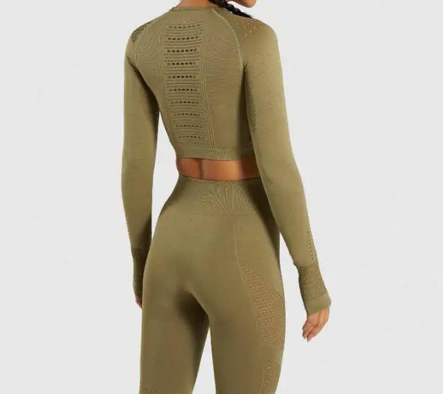 Ensemble de yoga sans couture pour femmes pour un confort ultime