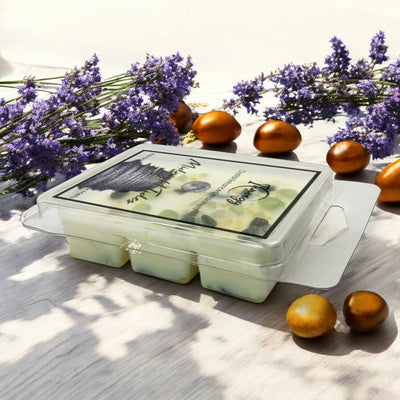 Enchanted Ocean Breeze Crystal-Infused Coconut-Soy Wax Melts - Korvel