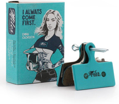 Miles Racing Semi Metallic Disc Brake Pads - Emma Edition