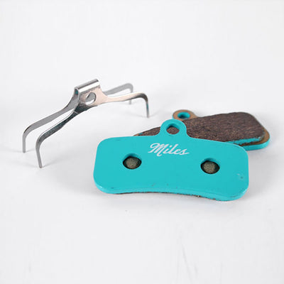 Plaquettes de frein à disque frittées Miles Racing pour Shimano, TEKTRO, TRP