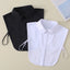 Accessoire de col faux blanc pour femmes 2023