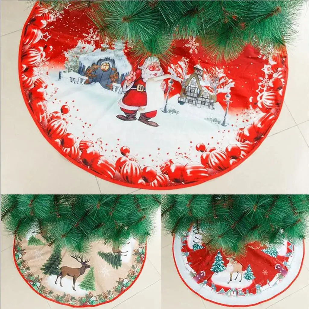 Elegant Christmas Tree Skirt for Festive Decor