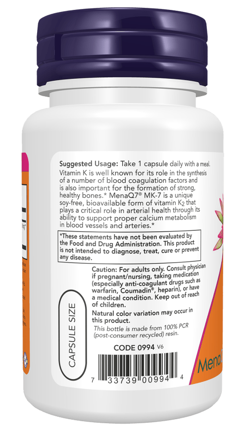 MK-7 Vitamin K-2 Extra Strength 300mcg