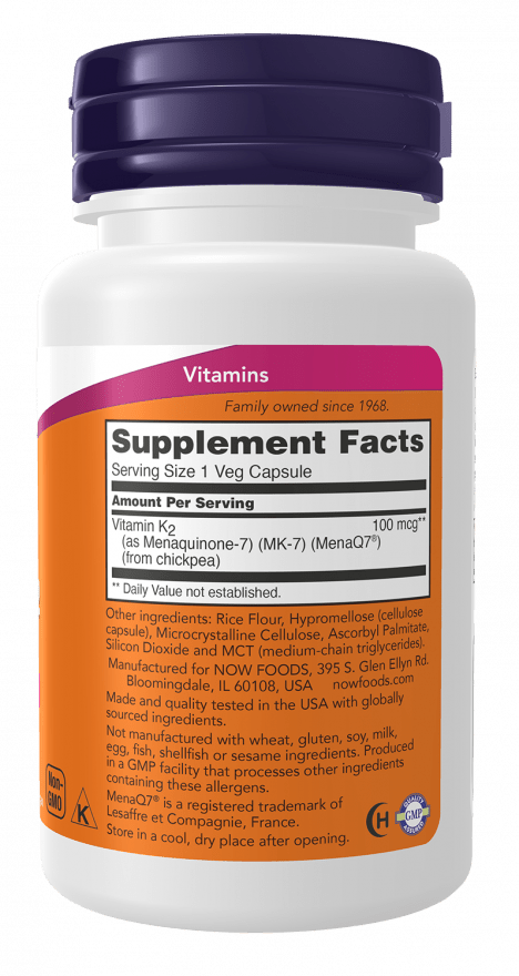 MK-7 Vitamin K2 - 100mcg for Optimal Health - Korvel
