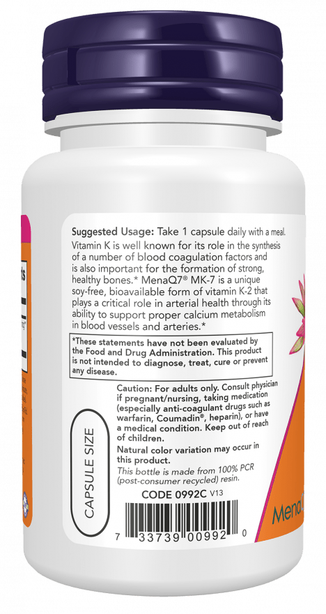 MK-7 Vitamin K2 - 100mcg for Optimal Health - Korvel