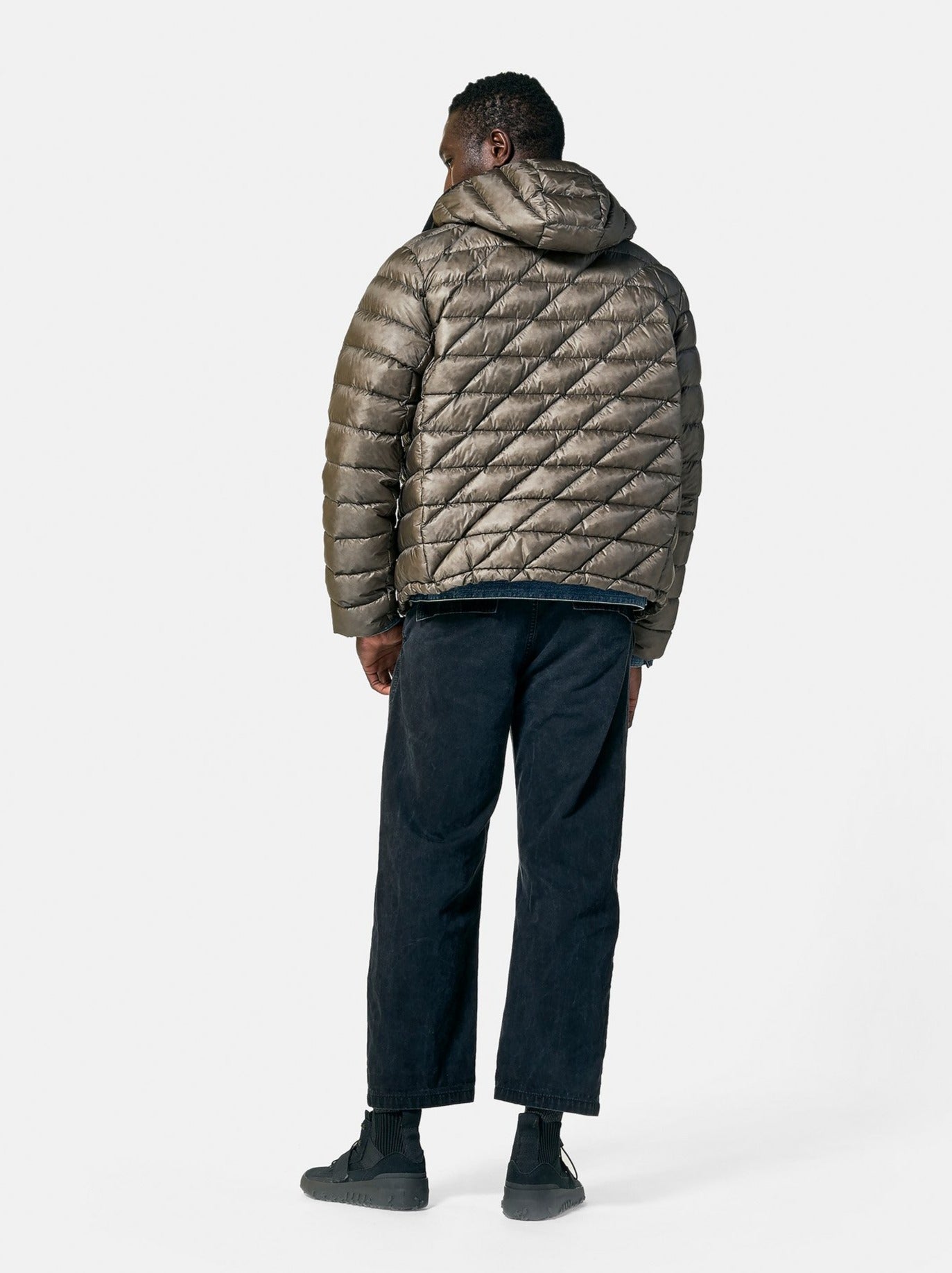 Veste en Duvet Pliable - Morel