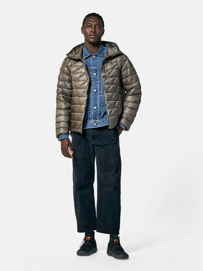 Veste en Duvet Pliable - Morel