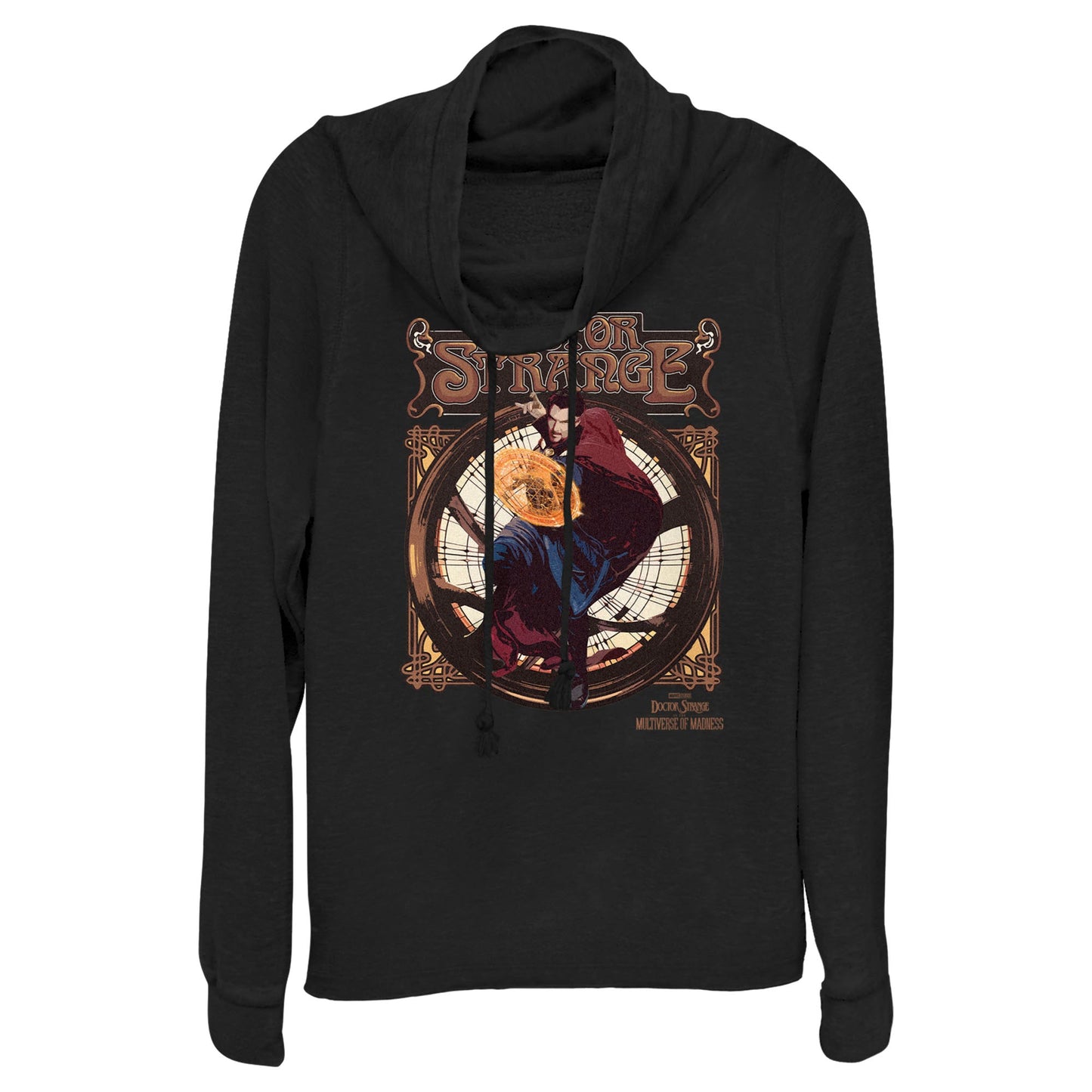 Sweatshirt à col cowl rétro Marvel pour junior