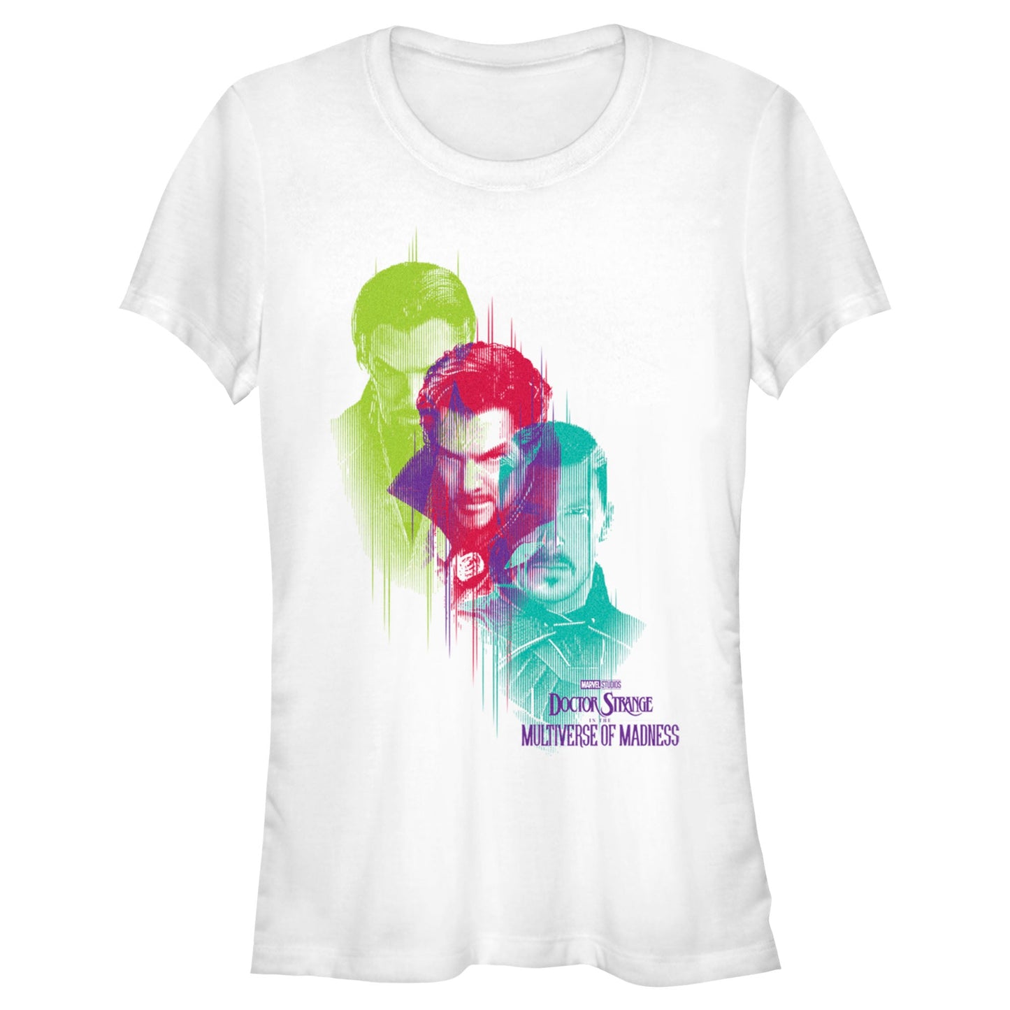 Junior's Marvel Doctor Strange Portraits T-Shirt