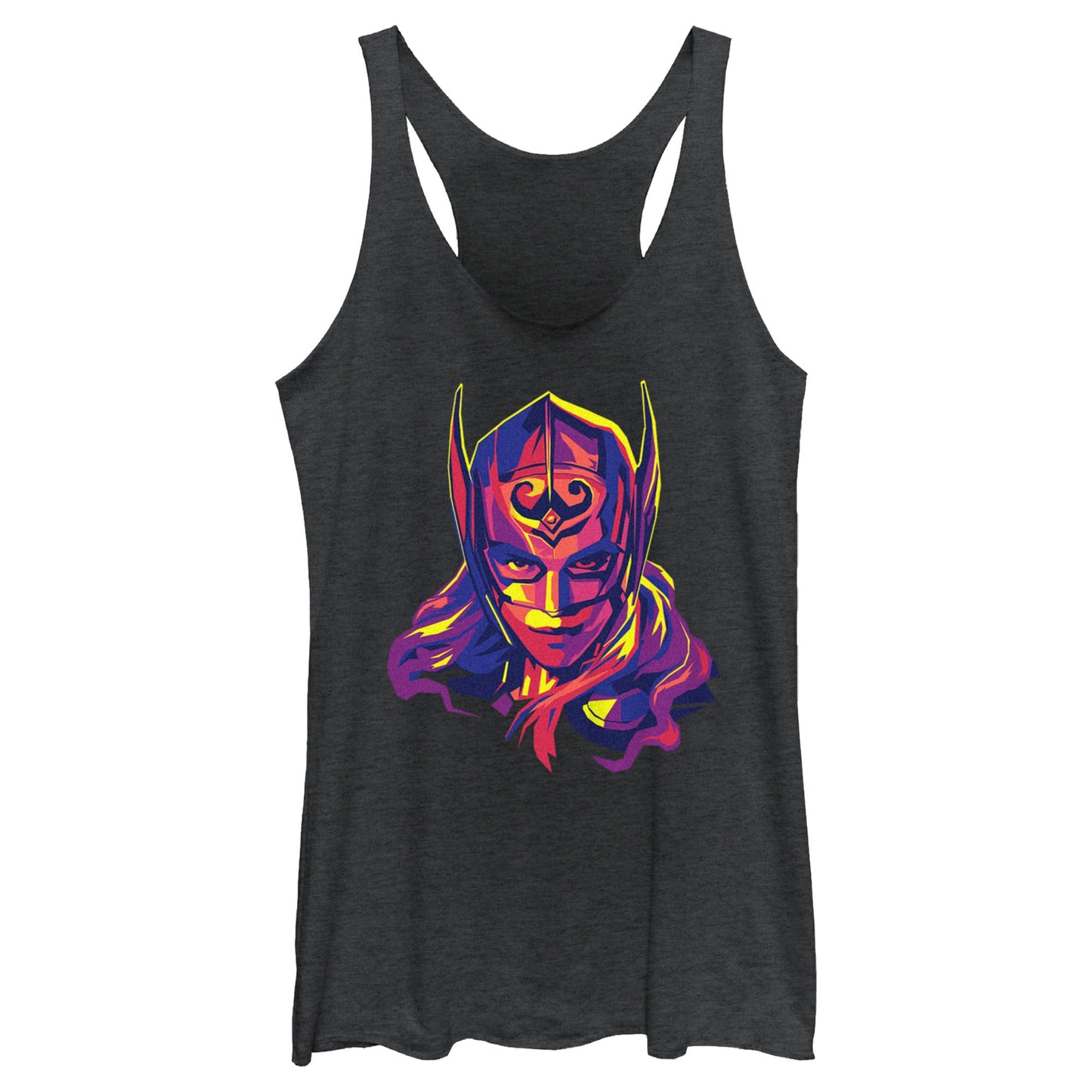 Junior's Marvel Thor Artistic Portrait Tank Top