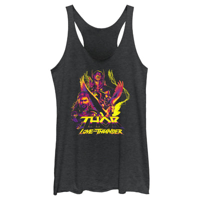 Camiseta sin mangas de pirámide de personajes de Marvel Thunder para jóvenes