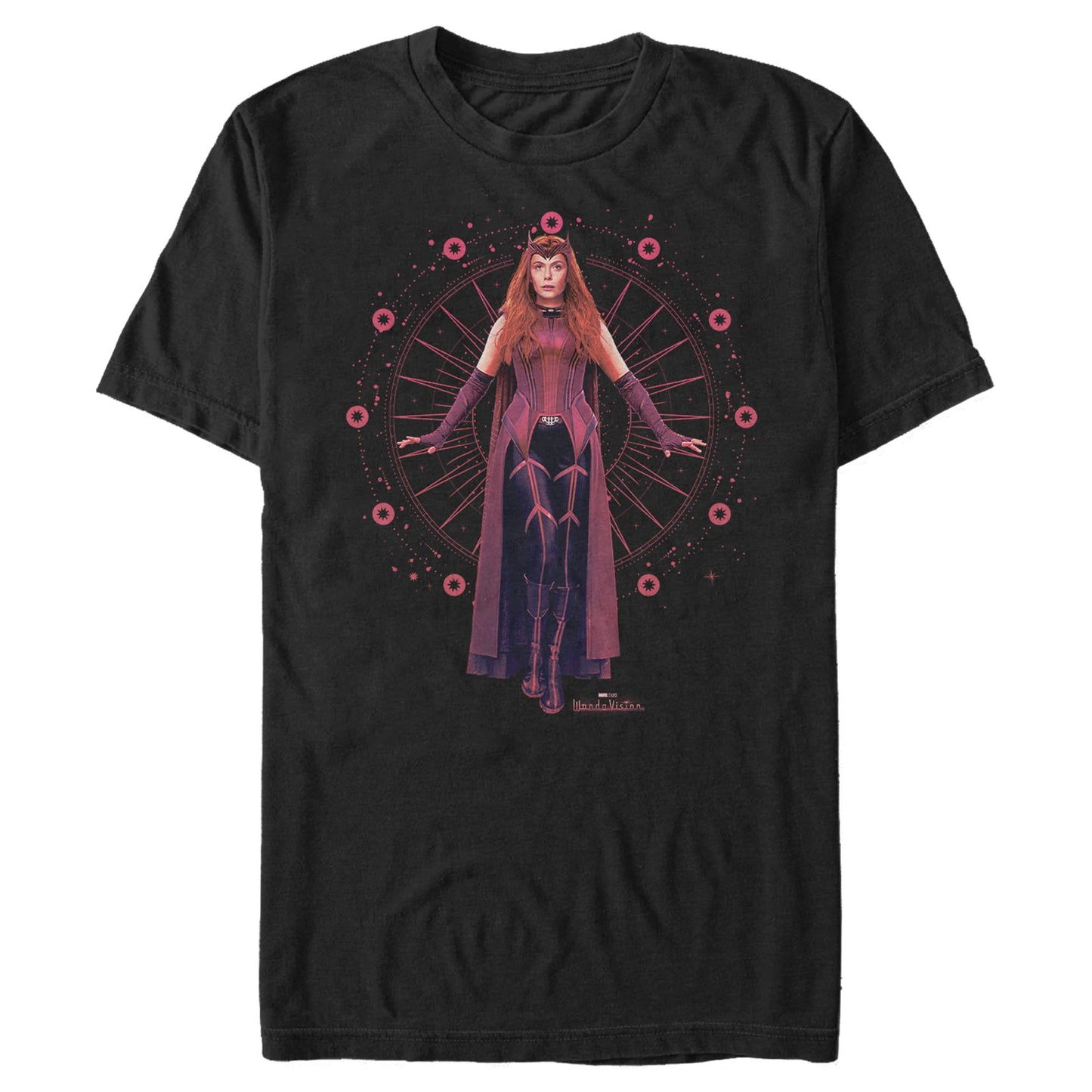 Men's Marvel Scarlet Witch Geometric T-Shirt