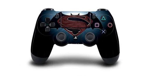 Autocollant de skin pour manette PS4 The Joker et Batman Superman