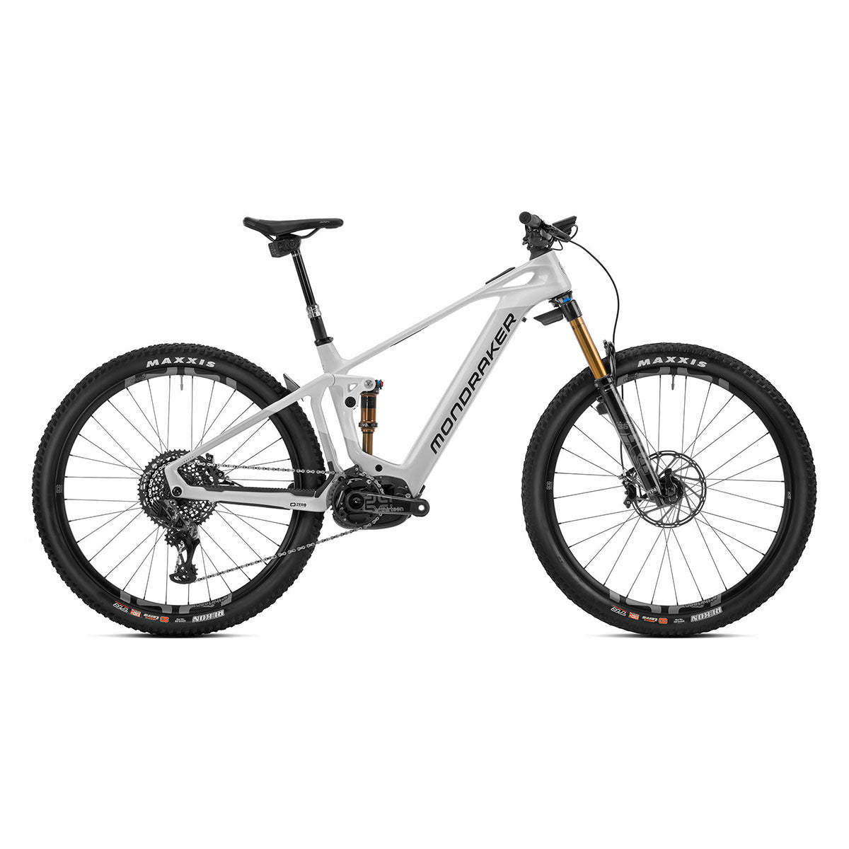 Vélo de montagne électrique Mondraker Crafty Carbon RR SL - Argent/Blanc