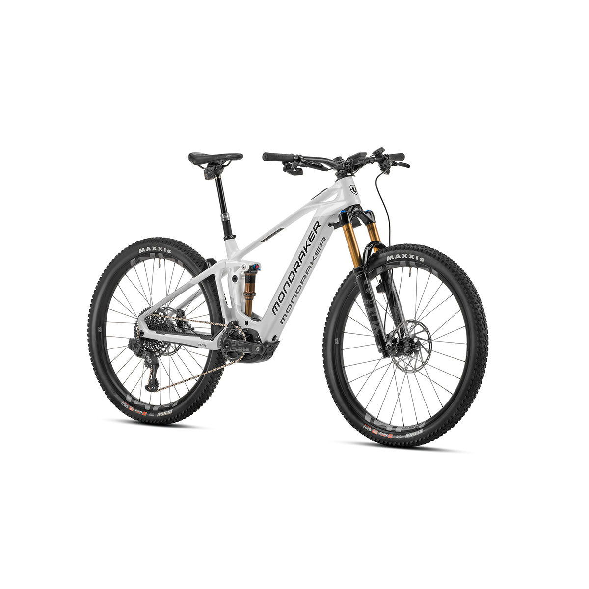 Vélo de montagne électrique Mondraker Crafty Carbon RR SL - Argent/Blanc