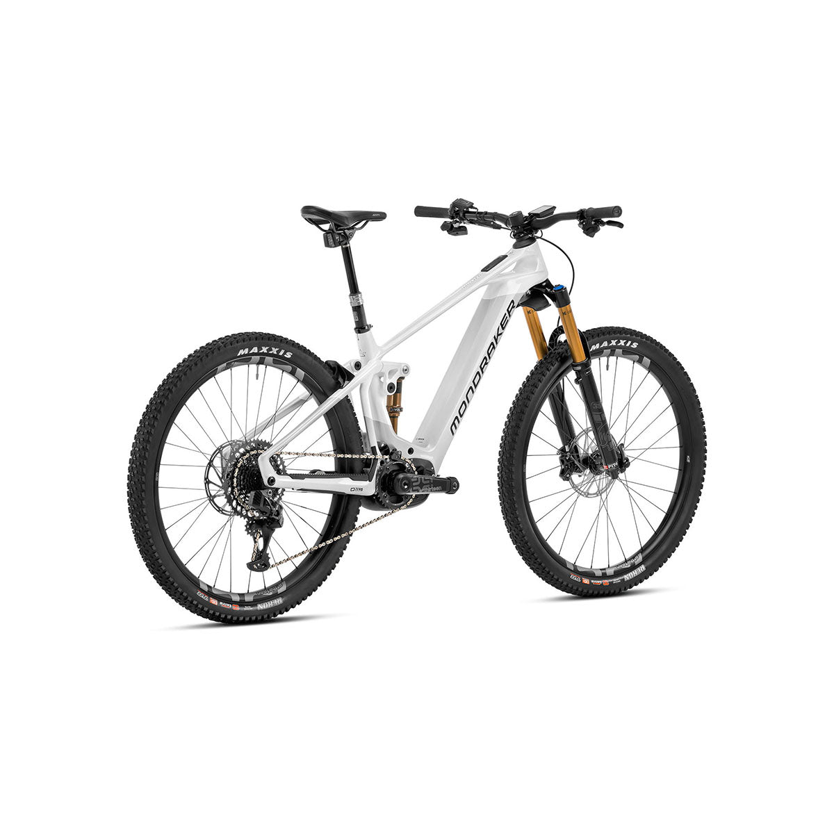 Vélo de montagne électrique Mondraker Crafty Carbon RR SL - Argent/Blanc