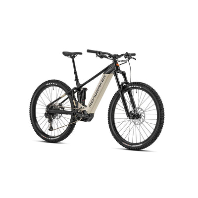 Mondraker DUSK (SE) Electric Mountain Bike - Black-Desert Grey-Orange