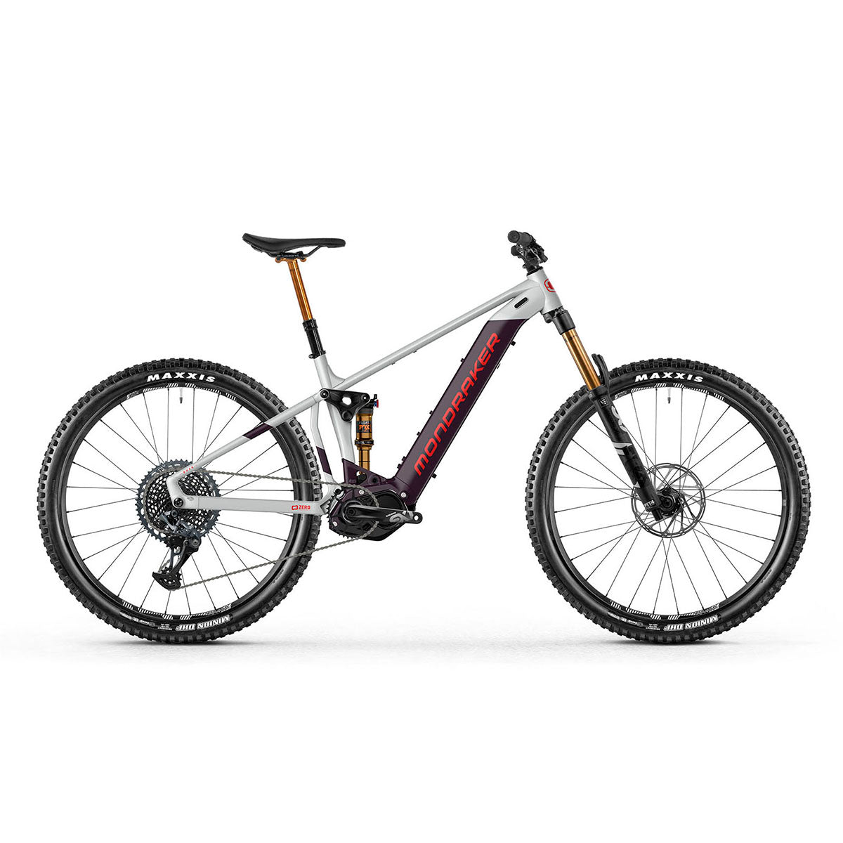 Mondraker Dusk RR SE Electric Mountain Bike - White/Purple
