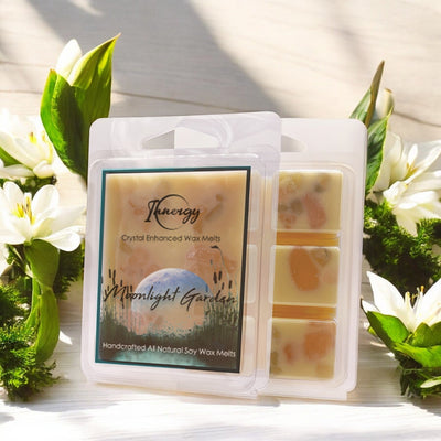 Enchanted Moonlight Garden Crystal Wax Melts - Premium Coconut-Soy Blend - Korvel