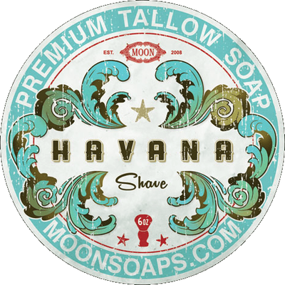 Savon à raser Havana de Moon Soaps 6 Oz