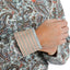 Chic Pastel Paisley Cinch Shirt for Women - Korvel