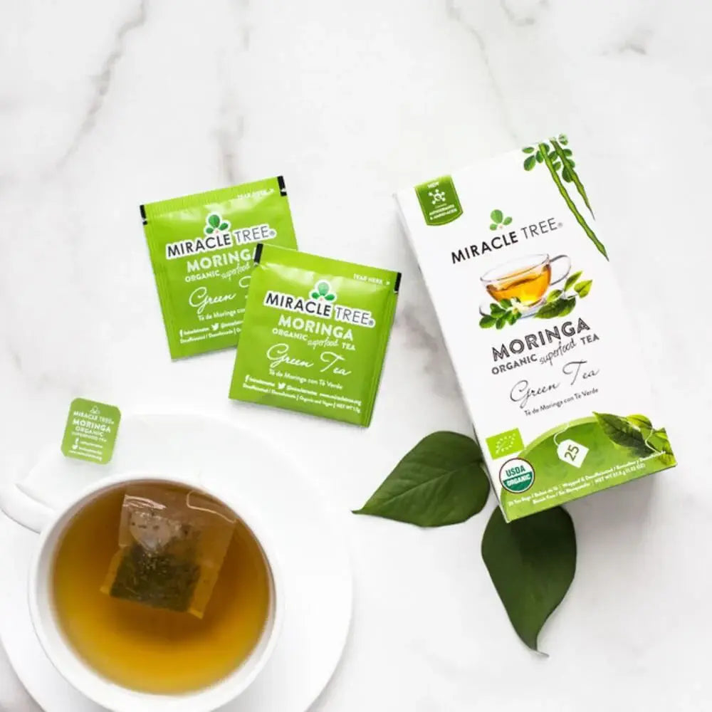 Té Verde Moringa Orgánico - Mezcla Herbal Premium