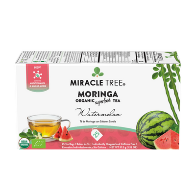 Organic Moringa Tea with Watermelon Flavor