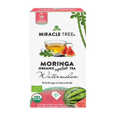 Organic Moringa Tea with Watermelon Flavor