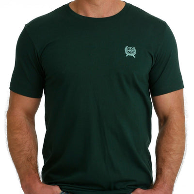 Emerald Green Cinch Logo Tee for Men - Korvel