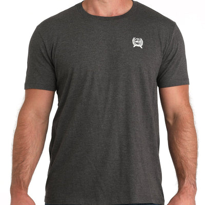 Cinch Men's Charcoal Classic Tee - Stylish Comfort - Korvel