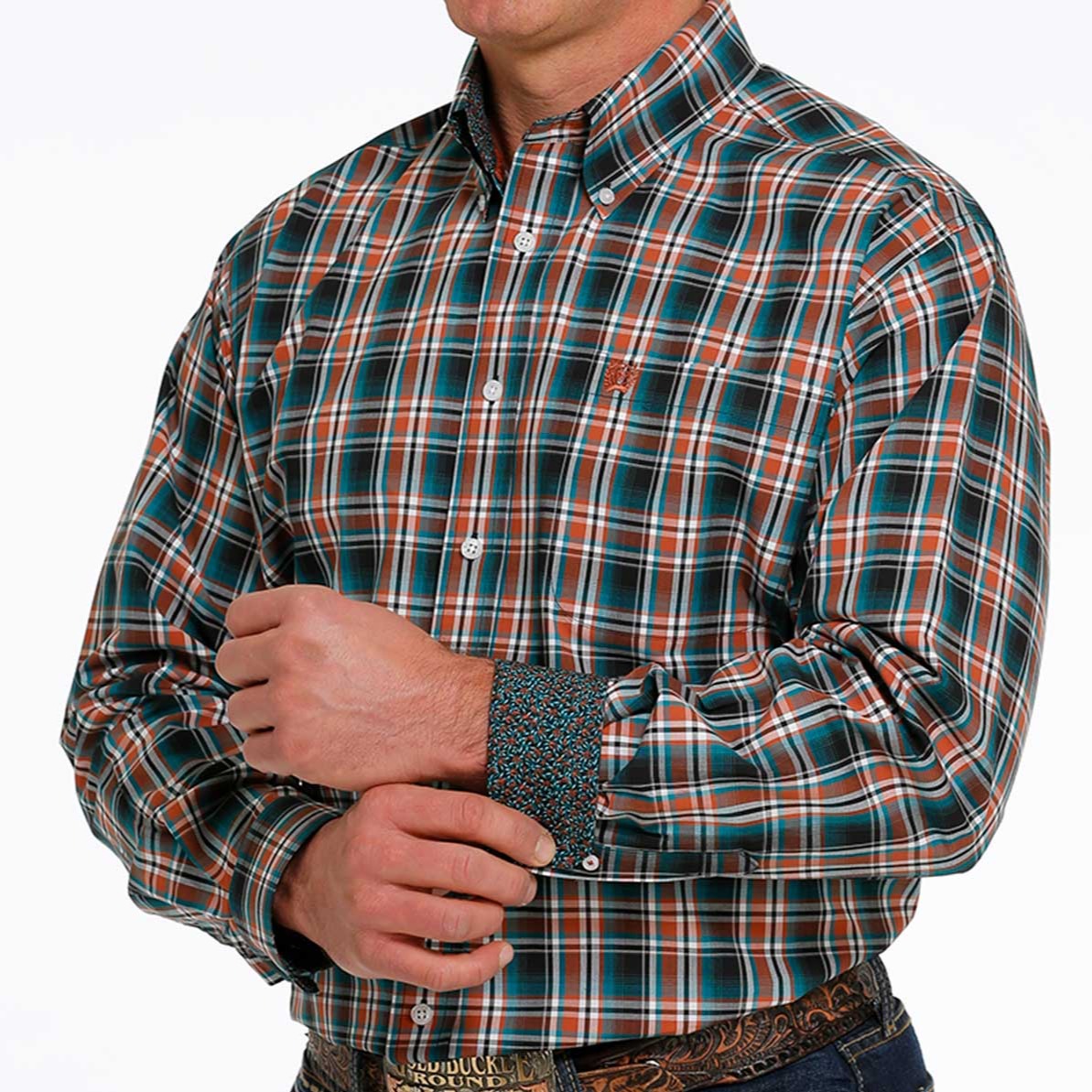 Teal Plaid | Cinch Mens - Korvel