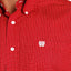 Bold Red Cinch Men's Long Sleeve Shirt - Korvel